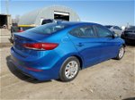 2017 Hyundai Elantra Se Синий vin: 5NPD74LF1HH208391