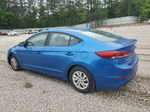 2017 Hyundai Elantra Se Blue vin: 5NPD74LF1HH210125