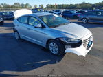 2018 Hyundai Elantra Se Silver vin: 5NPD74LF1JH246242