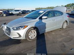 2018 Hyundai Elantra Se Silver vin: 5NPD74LF1JH246242