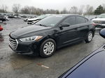 2018 Hyundai Elantra Se Black vin: 5NPD74LF1JH353467