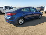 2018 Hyundai Elantra Se Blue vin: 5NPD74LF1JH355073