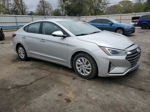 2019 Hyundai Elantra Se Silver vin: 5NPD74LF1KH462853