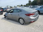 2019 Hyundai Elantra Se Gray vin: 5NPD74LF1KH488563