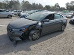 2019 Hyundai Elantra Se Gray vin: 5NPD74LF1KH488563