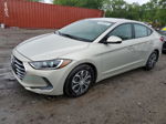 2017 Hyundai Elantra Se Silver vin: 5NPD74LF2HH146175