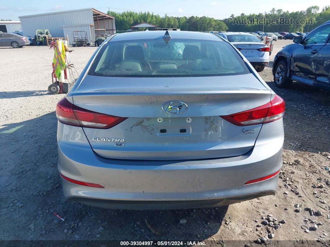 2017 Hyundai Elantra Se Silver vin: 5NPD74LF2HH171996