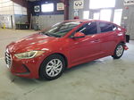 2017 Hyundai Elantra Se Maroon vin: 5NPD74LF2HH185963