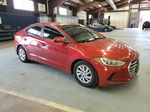 2017 Hyundai Elantra Se Maroon vin: 5NPD74LF2HH185963