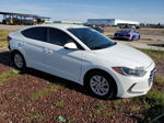 2017 Hyundai Elantra Se White vin: 5NPD74LF2HH190810