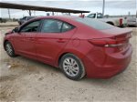 2017 Hyundai Elantra Se Red vin: 5NPD74LF2HH202955