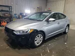 2017 Hyundai Elantra Se Silver vin: 5NPD74LF2HH207847