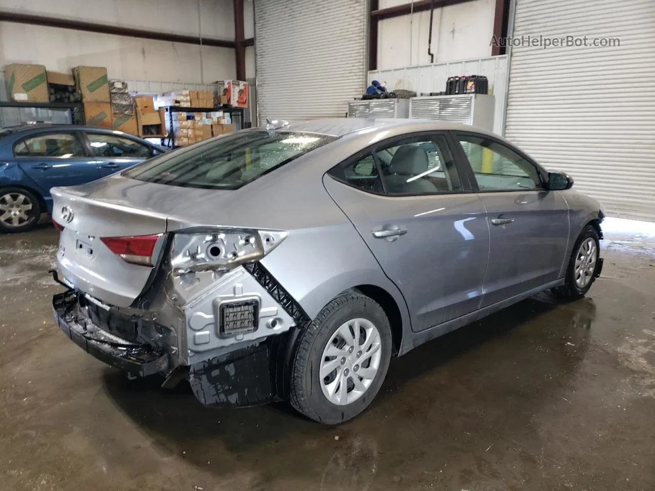 2017 Hyundai Elantra Se Silver vin: 5NPD74LF2HH207847