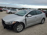 2018 Hyundai Elantra Se Silver vin: 5NPD74LF2JH221060