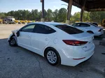 2018 Hyundai Elantra Se White vin: 5NPD74LF2JH280433