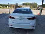 2018 Hyundai Elantra Se White vin: 5NPD74LF2JH280433