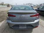 2019 Hyundai Elantra Se Gray vin: 5NPD74LF2KH422040