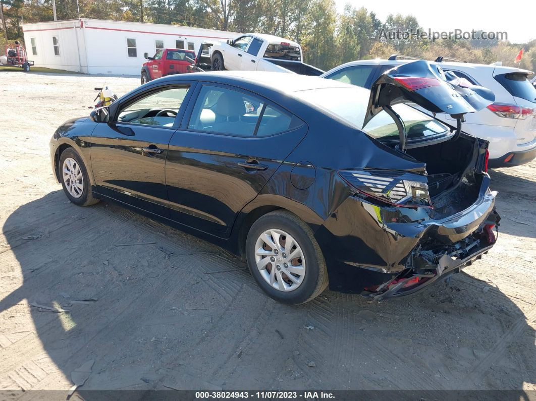 2019 Hyundai Elantra Se Black vin: 5NPD74LF2KH453823