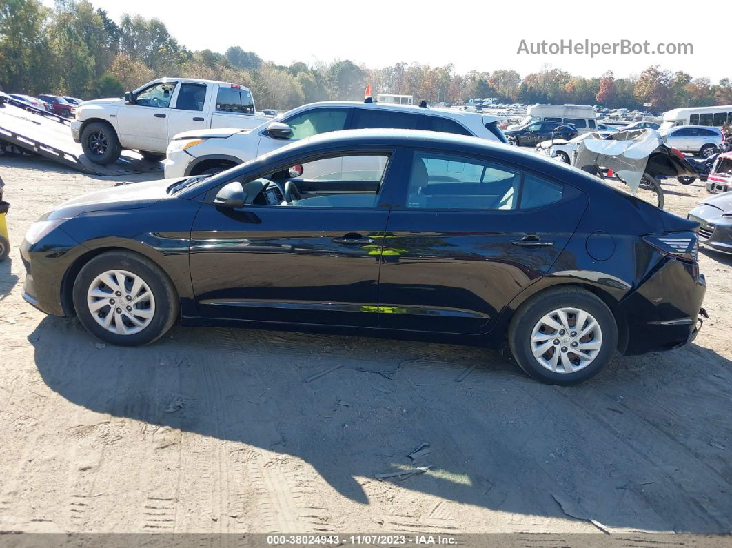 2019 Hyundai Elantra Se Black vin: 5NPD74LF2KH453823