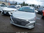 2019 Hyundai Elantra Se Серебряный vin: 5NPD74LF2KH458956