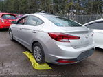 2019 Hyundai Elantra Se Silver vin: 5NPD74LF2KH458956