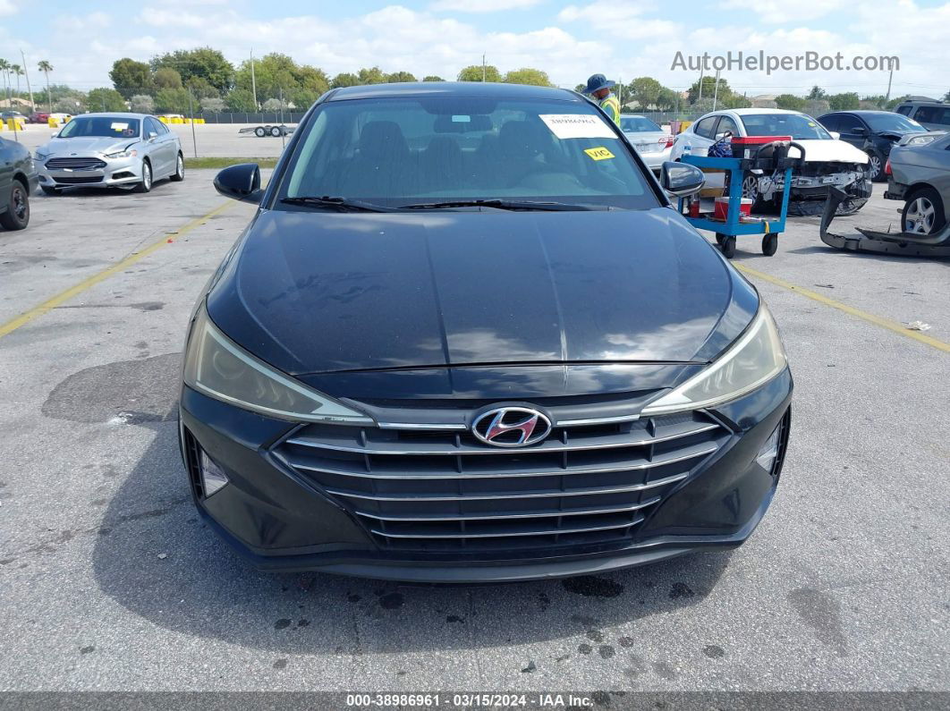 2019 Hyundai Elantra Se Black vin: 5NPD74LF2KH470279