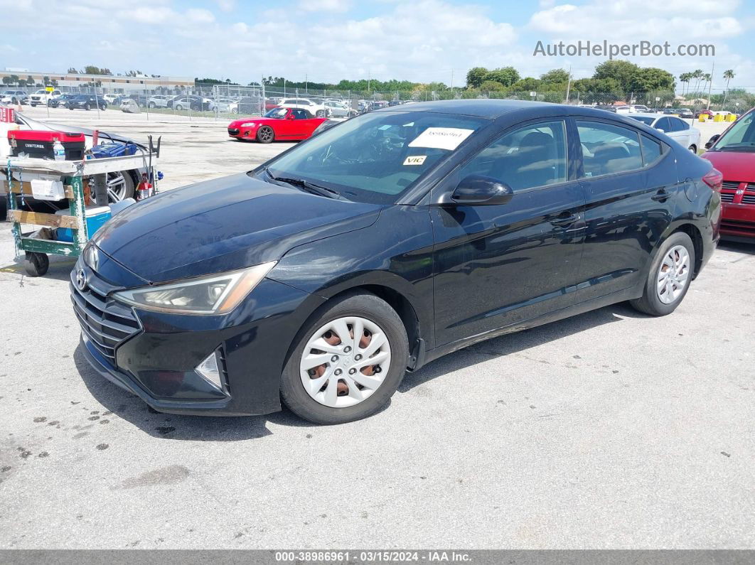 2019 Hyundai Elantra Se Black vin: 5NPD74LF2KH470279