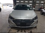 2019 Hyundai Elantra Se Silver vin: 5NPD74LF2KH486630