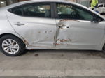 2019 Hyundai Elantra Se Silver vin: 5NPD74LF2KH486630