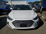 2017 Hyundai Elantra Se White vin: 5NPD74LF3HH091736