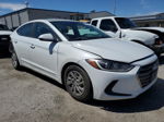 2017 Hyundai Elantra Se White vin: 5NPD74LF3HH095561