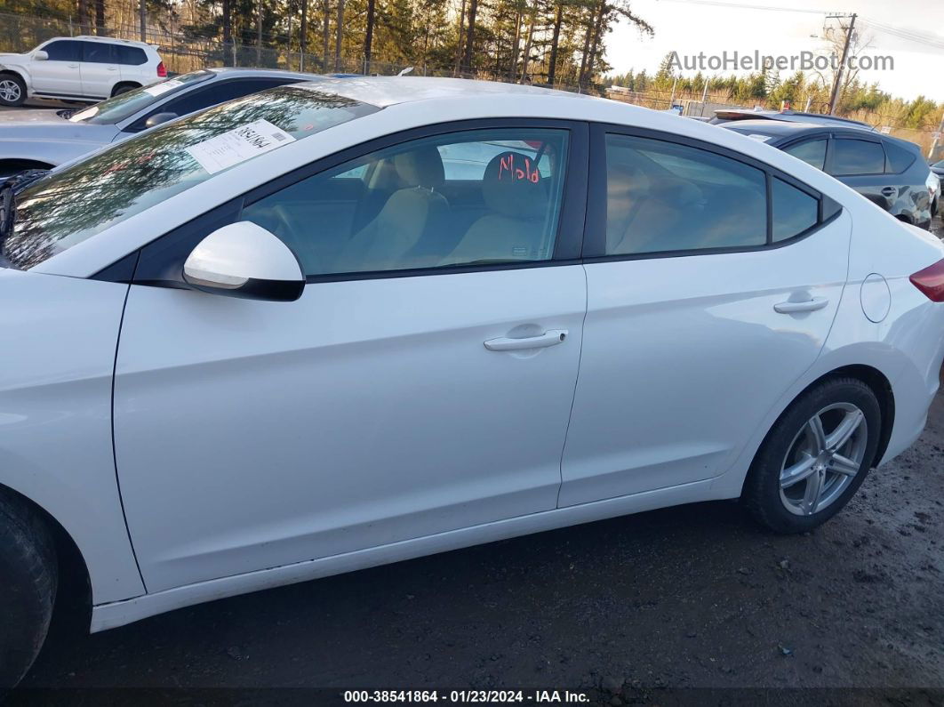 2017 Hyundai Elantra Se White vin: 5NPD74LF3HH112763