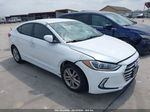 2017 Hyundai Elantra Se White vin: 5NPD74LF3HH126839