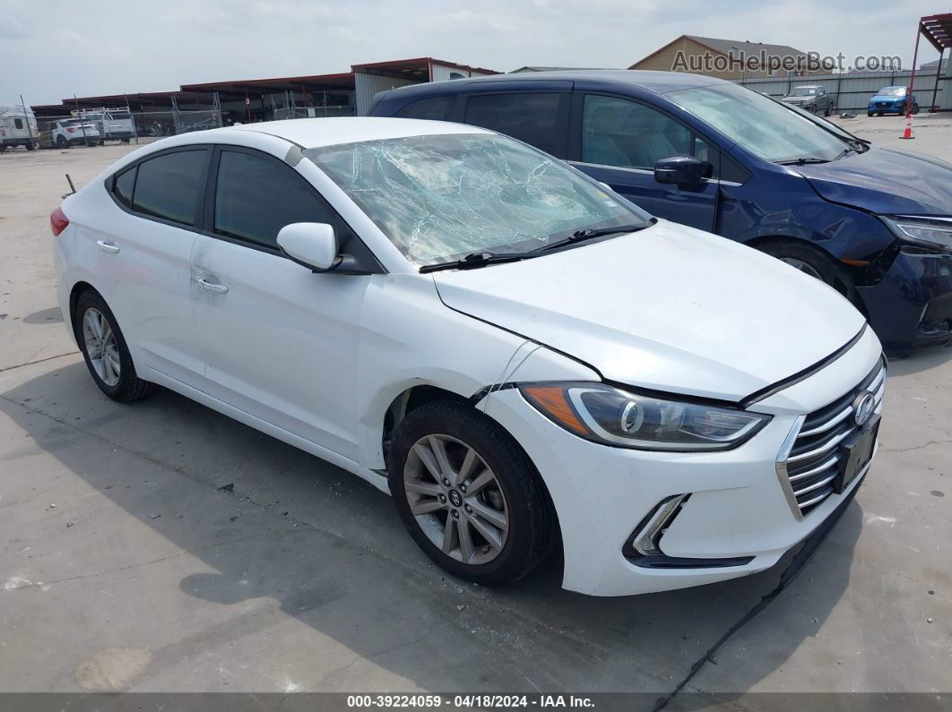 2017 Hyundai Elantra Se Белый vin: 5NPD74LF3HH126839