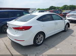 2017 Hyundai Elantra Se White vin: 5NPD74LF3HH126839