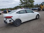 2017 Hyundai Elantra Se White vin: 5NPD74LF3HH137372