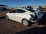 2017 Hyundai Elantra Se White vin: 5NPD74LF3HH152731