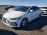 2017 Hyundai Elantra Se White vin: 5NPD74LF3HH153135