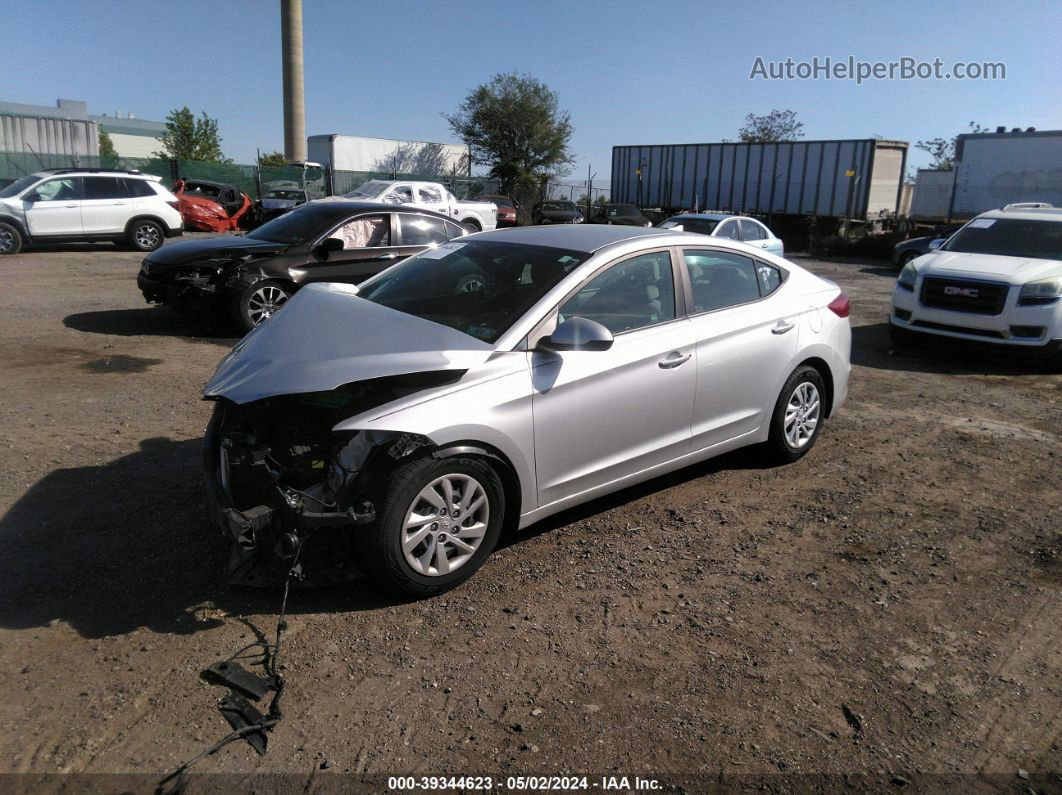 2017 Hyundai Elantra Se Silver vin: 5NPD74LF3HH170226