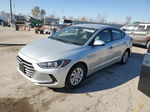 2018 Hyundai Elantra Se Серебряный vin: 5NPD74LF3JH271868