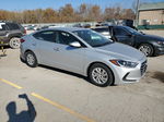 2018 Hyundai Elantra Se Silver vin: 5NPD74LF3JH271868