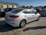 2018 Hyundai Elantra Se Серебряный vin: 5NPD74LF3JH271868