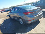 2018 Hyundai Elantra Se Gray vin: 5NPD74LF3JH286127