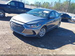 2018 Hyundai Elantra Se Gray vin: 5NPD74LF3JH286127