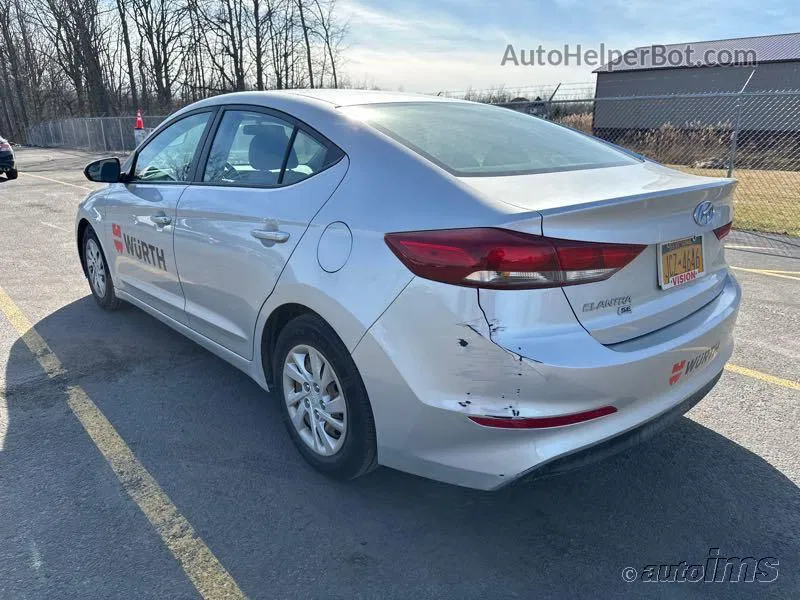 2018 Hyundai Elantra Se vin: 5NPD74LF3JH300527