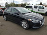 2018 Hyundai Elantra Se Черный vin: 5NPD74LF3JH371873