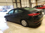 2018 Hyundai Elantra Se Black vin: 5NPD74LF3JH383022