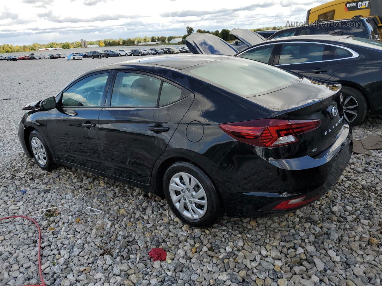 2019 Hyundai Elantra Se Black vin: 5NPD74LF3KH433533