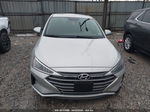 2019 Hyundai Elantra Se Silver vin: 5NPD74LF3KH436075