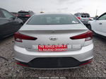 2019 Hyundai Elantra Se Silver vin: 5NPD74LF3KH436075